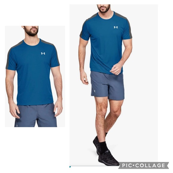 UNDER ARMOUR RUN HEATGEAR SPEED STRIDE SS MEN’S T-SHIRT - Picture 1 of 4
